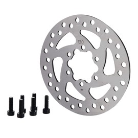 GOOFIT 120MM 6-Bolt Mounting Bicycle Motorcycle Disc Rotors Replacement for Pocket Bike ATV Go Kart