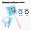 ZL‑18L UV LED Toothbrush Holder Cleaner Wall Mounted Toothbrush Case