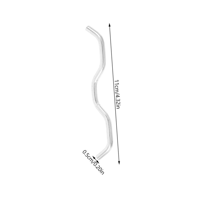 WOONEKY Trampoline Replacement Mat Connectors 10pcs Steel Wire Connectors for