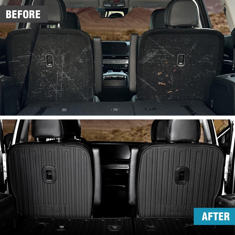 JOULARISE Kick Mats Backrest Mats for 2020-2024 2025 Kia Telluride