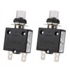 Clyxgs 98-15A Overload Protector, 15Amp Push Button Manual Reset Circuit