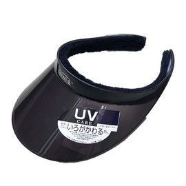 White Beauty UV Reducing Visor, Color Changing Sun Visor, WhB Standard, navy