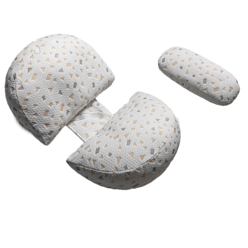 Pregnancy Pillow Comfortable Cotton Ergonomic Adjustable Width Safe Durable Maternity