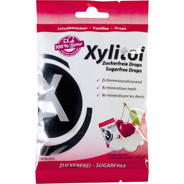 miradent Xylitol Drops Cherry, 60 g BON
