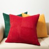 Softalker Christmas Cushion Cover 40 x 40 cm Red Cord