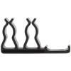 ERNST 3/8-Inch Side Mount Ratchet and Extension Holder, Black