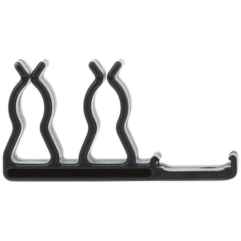 ERNST 3/8-Inch Side Mount Ratchet and Extension Holder, Black