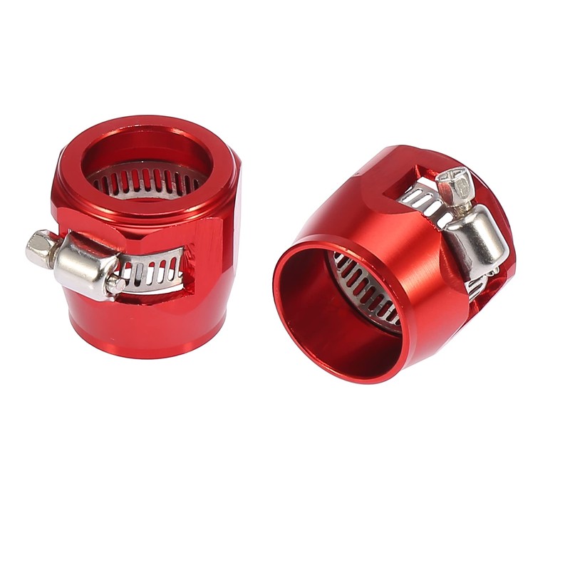 X AUTOHAUX AN12 Car Hose Finisher Clamp End Finisher Clamp