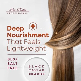 Mon Platin Professional- HOLA BRILLO, HOLA LISO: descubre el secreto para un cabello irresistiblemente suave y brillante con nuestro suero capilar. Enriquecido con caviar negro y proteína de seda, rec