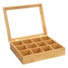 5five - Tea Caddy 12 Compartments Bamboo