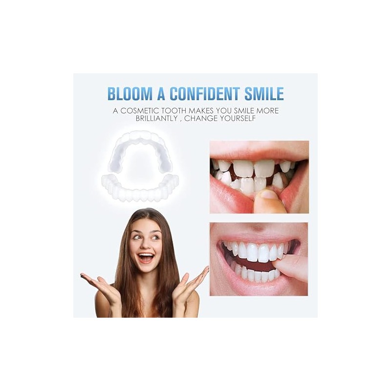 LONEOURS Dientes postizos - Gel - 1 unidad - Mejora
