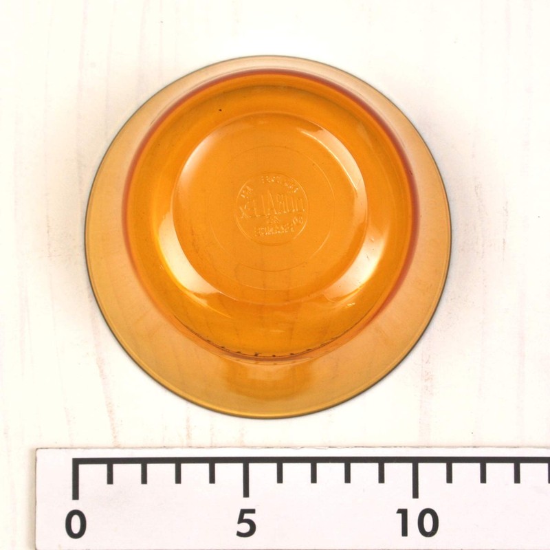 DURALEX GO2006DF06 Amber 250 Arsenal Bowl, Set of 3