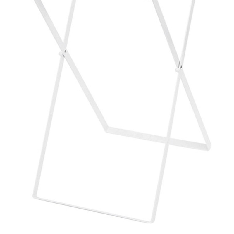 Trash Bag Holder Metal Garbage Bag Holder Portable Outdoor Leaf