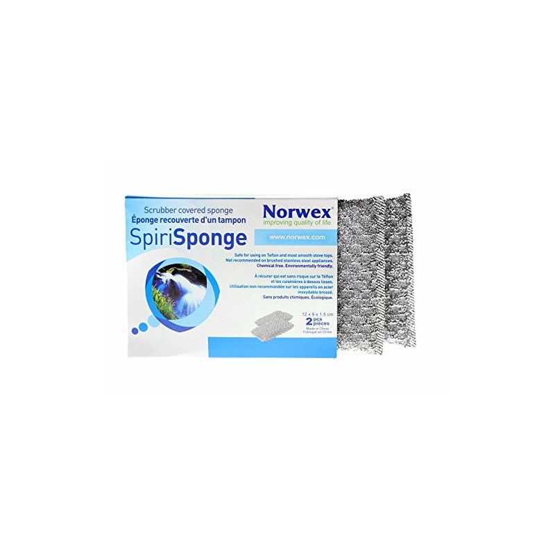 Norwex Spirisponge, Silver (2 per pack)