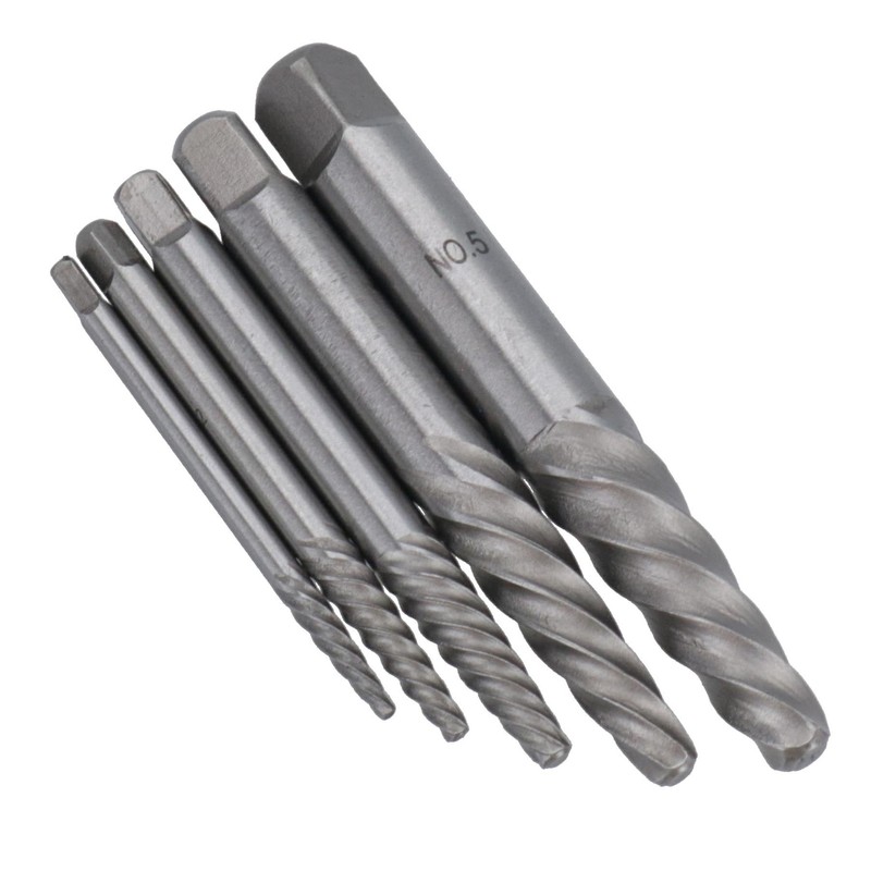 HSS Left Hand Imperial Spiral Drill Bits + Screw Damaged