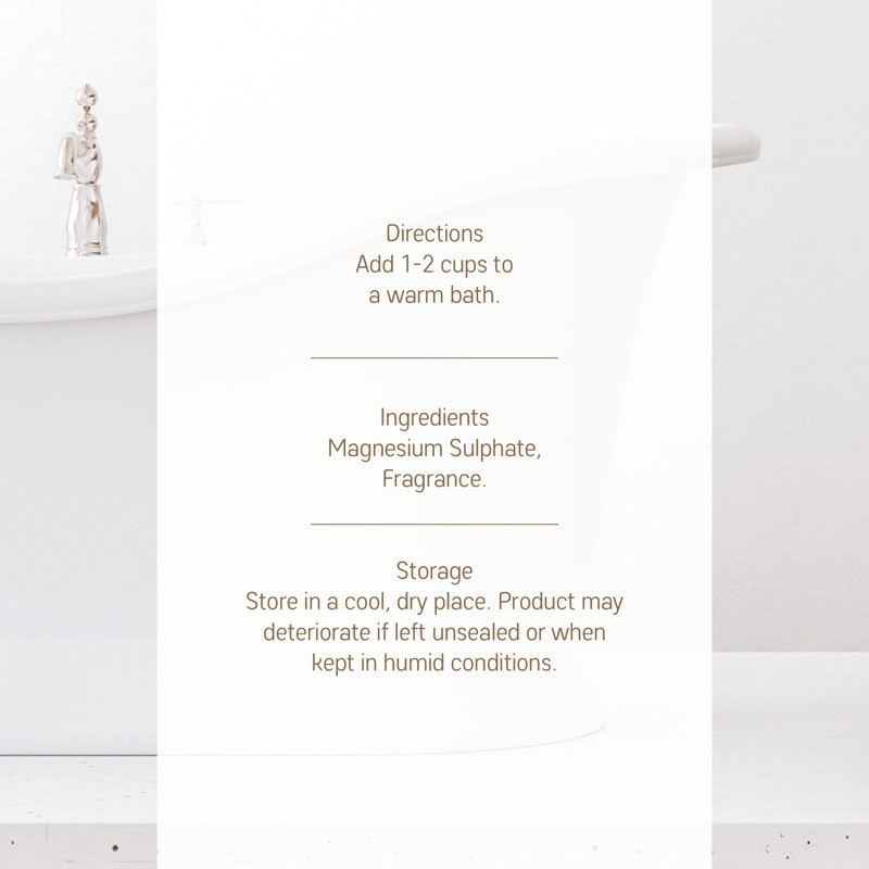 Salts & Co Boho Beach Babe Scented Epsom Bath Salts