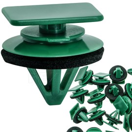 Rexka Rocker Panel Moulding Retainer Clip for Mazda D10E-51-SJ3 CX-3 MX-5 (Pack of 30)