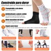 【6 Pares】Calcetines de Compresión Mujer y Hombre L/XL - Soporte