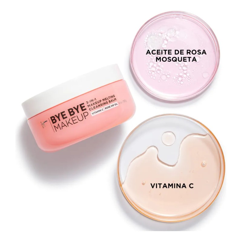 Bálsamo Limpiador BYE BYE MAKEUP 3 en 1, 100g It