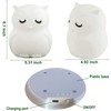 Tianhaixing Animal-Shaped Big Night Light for Children/Adults, Rechargeable LED Soft