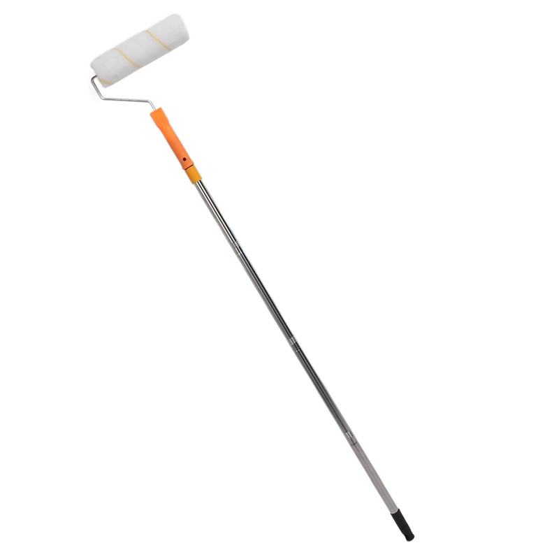 3.9ft Paint Roller Extension Pole Kit with 9in Roller Brush