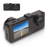 4K Dash Cam Front and Rear, 3 Lens Highly Sensitive