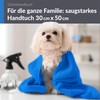 Lashuma Bathroom Towel Blue Capri London Small Guest Towel 30