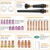 sourcing map 49pcs Tig Torch Kit for WP-17, WP-18, WP-26