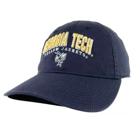 The Game Georgia Tech GT Hat Classic Relaxed Twill Adjustable Dad Cap