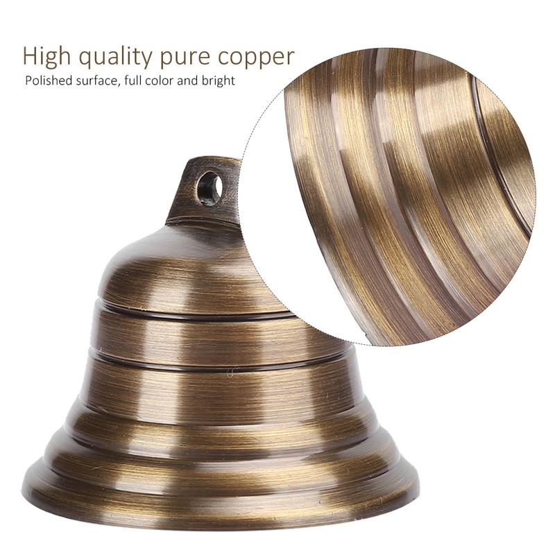 2in Small Copper Bells Handicraft Jingle Buddhism Pendants Ornaments Decoration