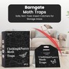 Clothes Moth Trap - Pheromone Monitoring Sticky Trap for Wardrobes,