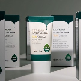 Farmstay Cica Palm Nature Solution Sunscreen 50g / 팜스테이 시카 팜 네이쳐 솔루션 선크림 50g