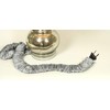 Steel Silk Lamp Cord Cover 9 ft long 100% REAL