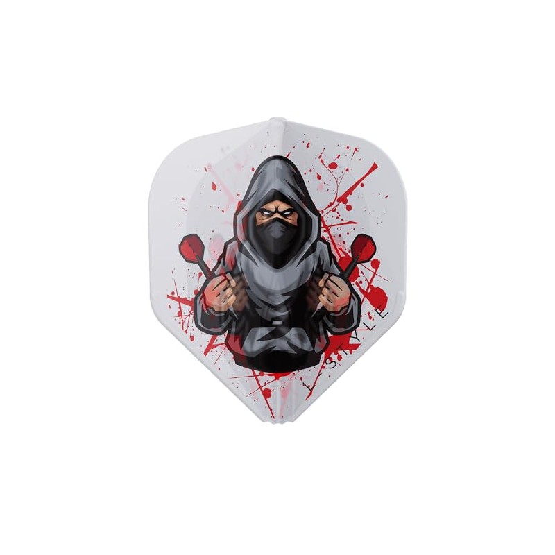 L-Style L1 EZ Rene Eidams V4 Clear White Dart Flights