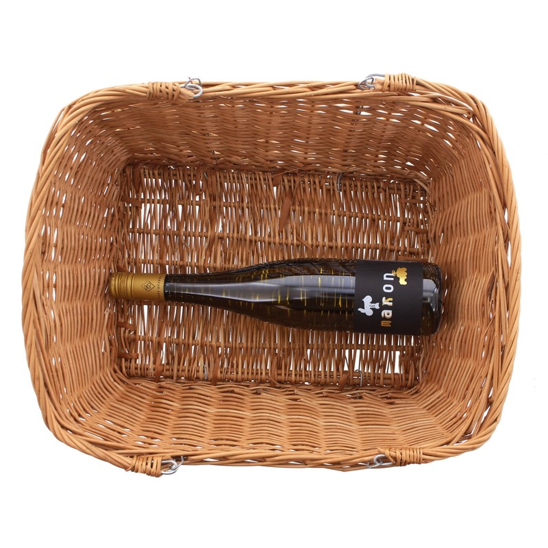 FRANK FLECHTWAREN Dekoleidenschaft, self-service basket "square", 42 x 36 x