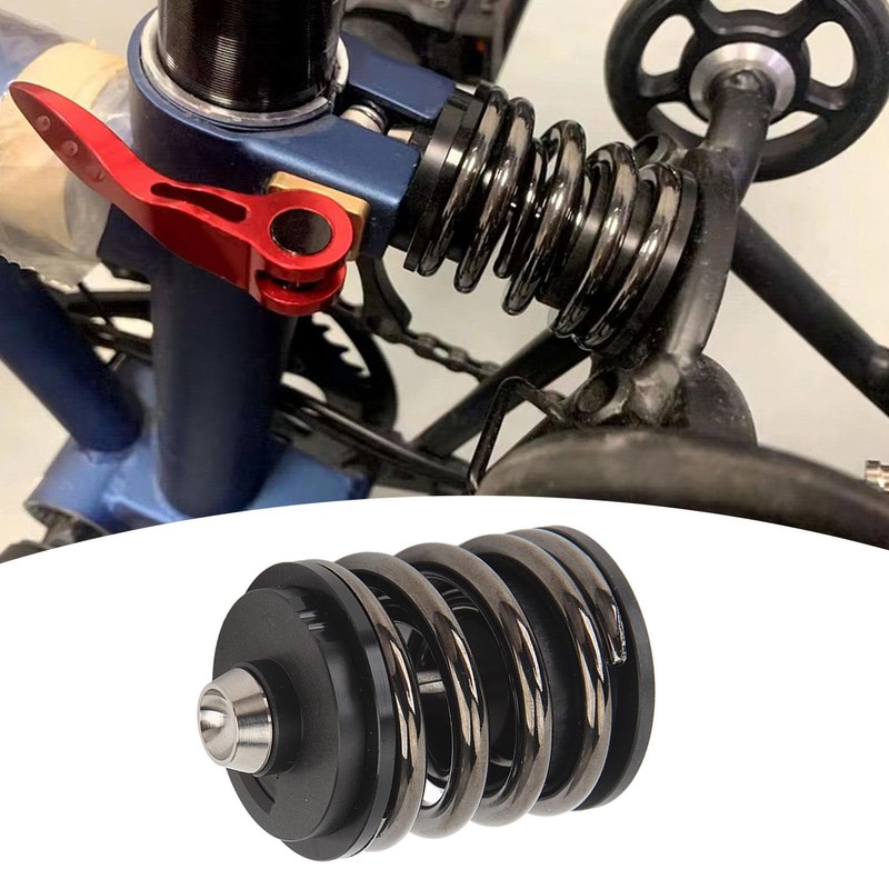 Bicycle Rear Wheel Shock Absorber, Steel Technical Plastics Rear Wheel