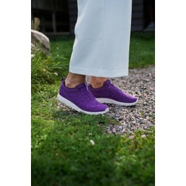 Icebug Eli RB9X Unisex Summer Trainers, Breathable Mesh, Slip-On Non-Slip RB9X Sole for Men and Women, Purple, 41.5 EU