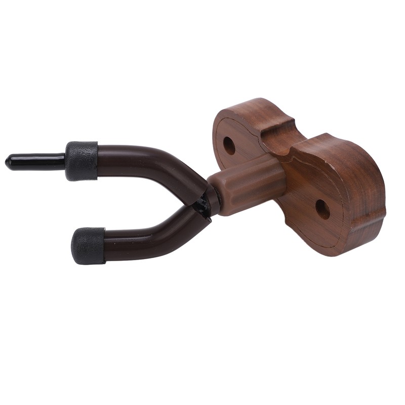 Violin Shaped Wall Mount Black Walnut Wood Colour Violins Hook