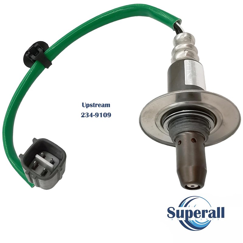 Superall 2Pcs 234-9109 234-4513 Upstream Downstream O2 Oxygen Sensor for