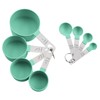 Measuring Spoons Set, 4 Measuring Cups and 4 Spoons with