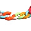 Perlin 3 Metres, Plastic Link Chain, Oval, Curb Chain, 19