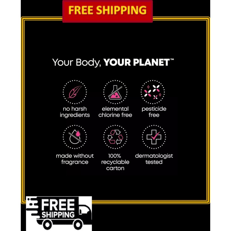 U by Kotex Balance Ultra Thin Pads with Wings, Heavy