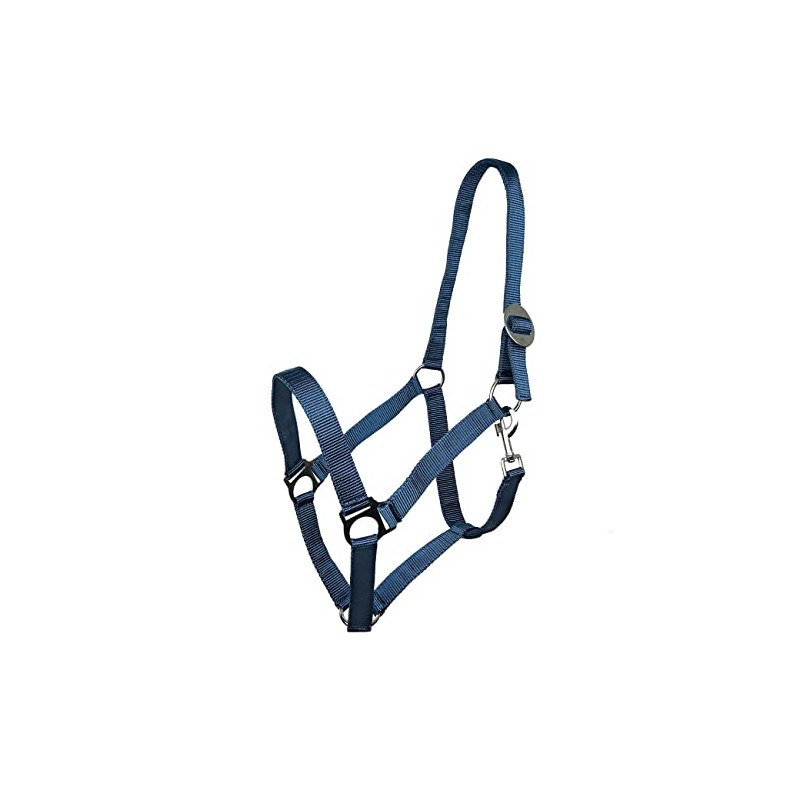 York Nylon Headcollar Headpiece Adjustable with Sliding Buckle Harmony Horse