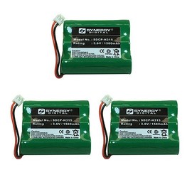 GE 86416 Cordless Phone Combo-Pack Includes: 3 x SDCP-H315 Batteries