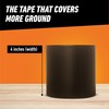 Gorilla Waterproof Patch & Seal Tape, Black Tape, 4" x