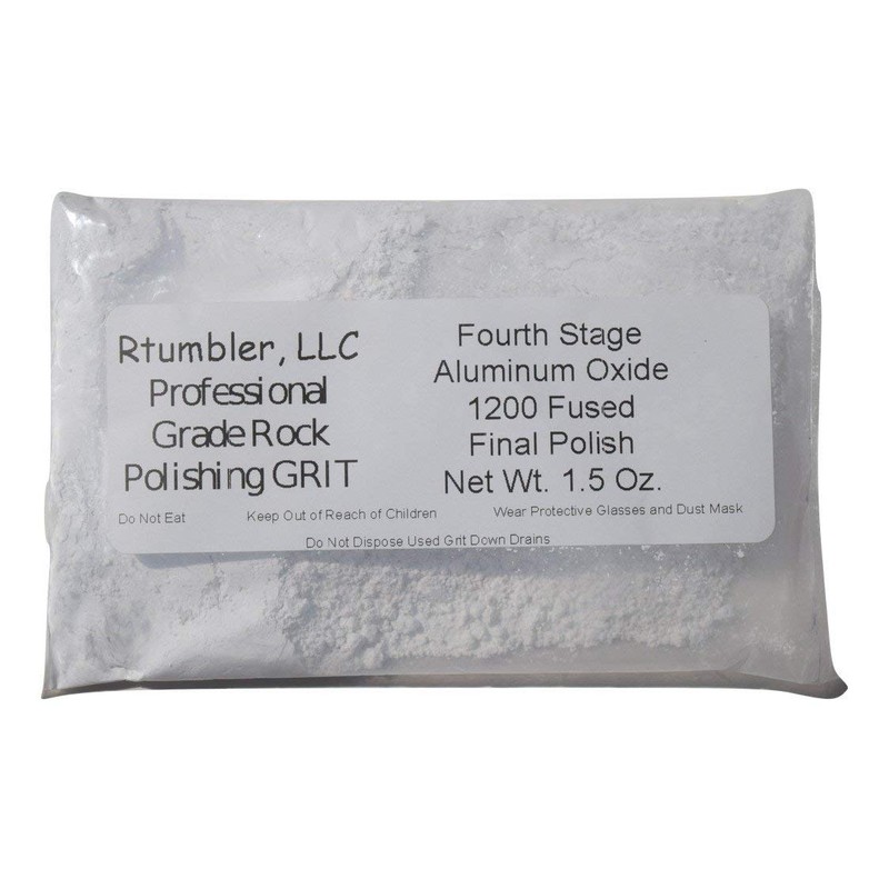 Rock Tumbler Grit for 3 Pound Tumbler by RTumbler Professional