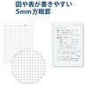 Kokuyo SV447S5-D Notebook Soft Ring, Business, Grid Ruled, 70 Sheets,