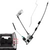 Blycorul Rear Door Latch Assembly with Cable & Rod, Right