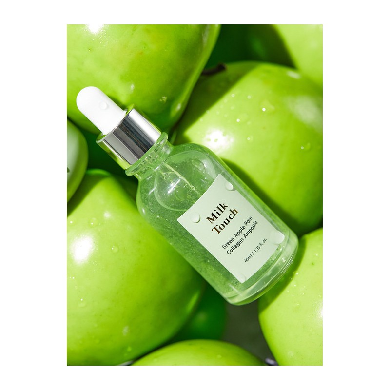 Milk Touch [Set of 2] Green Apple Pore Collagen Ampoule