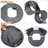 2 Pieces Hard Hat Sun Shade Full Brim Mesh Neck